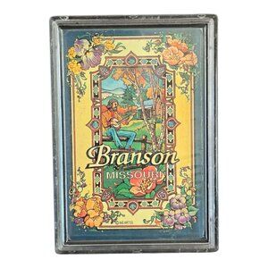 NEW Sealed! Branson Missouri Floral Music Travel Advertising Deck Playing Cards